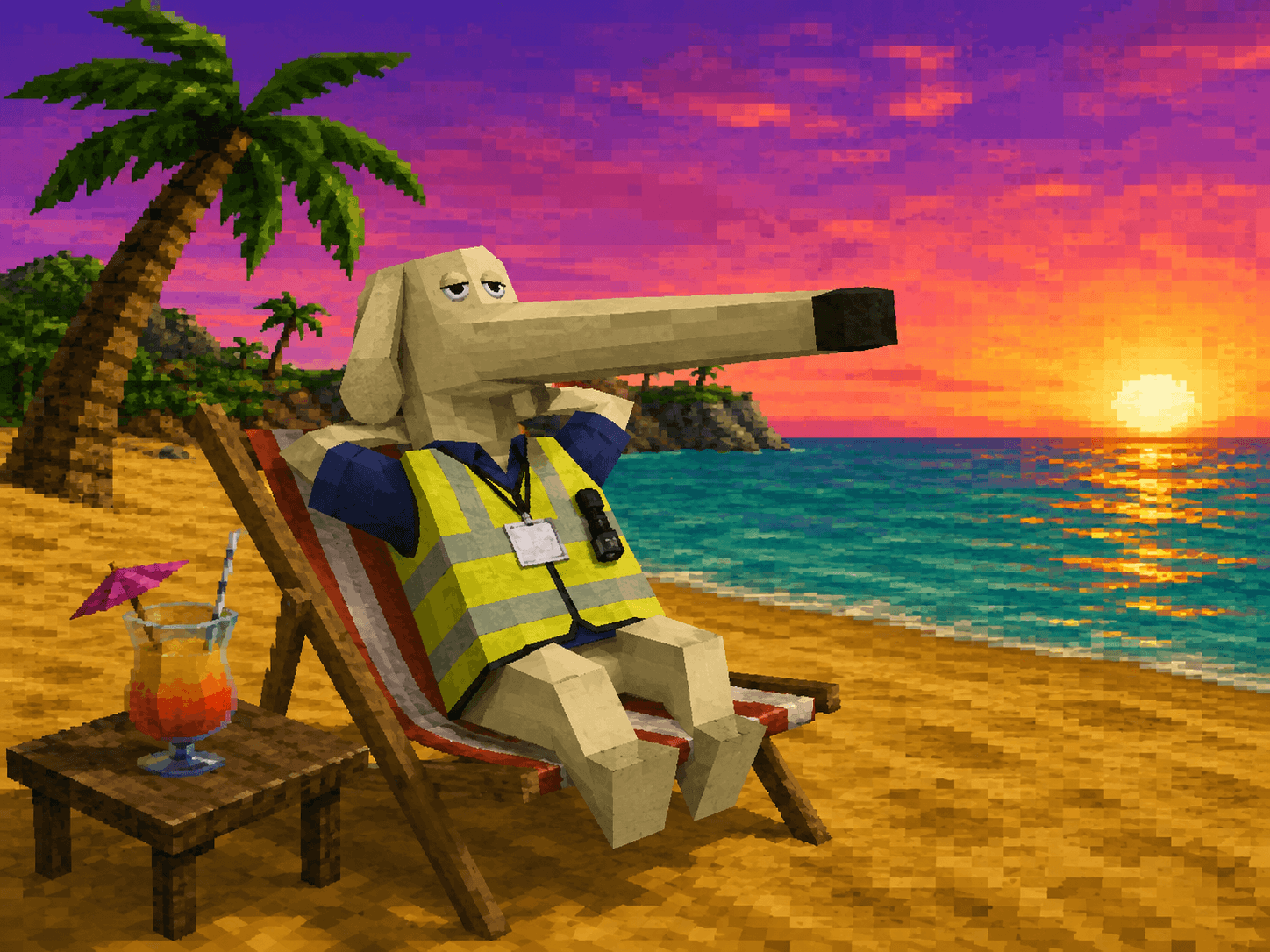 Someone has to watch the sea. I volunteered.